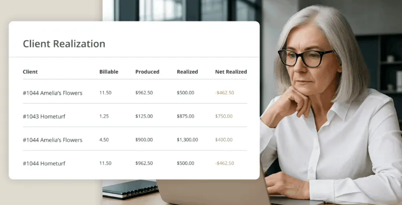 Firm360 — client realization report
