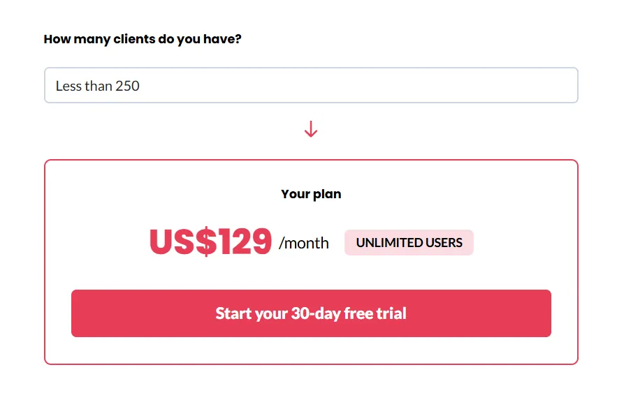 The pricing models reveal different philosophies page