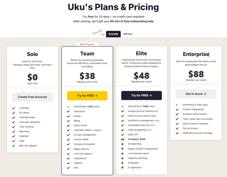 Pricing models expose different business philosoph page