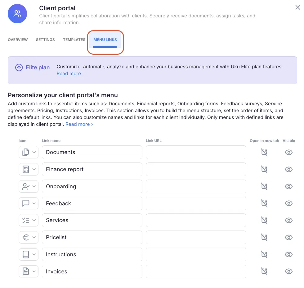 Uku Client Portal