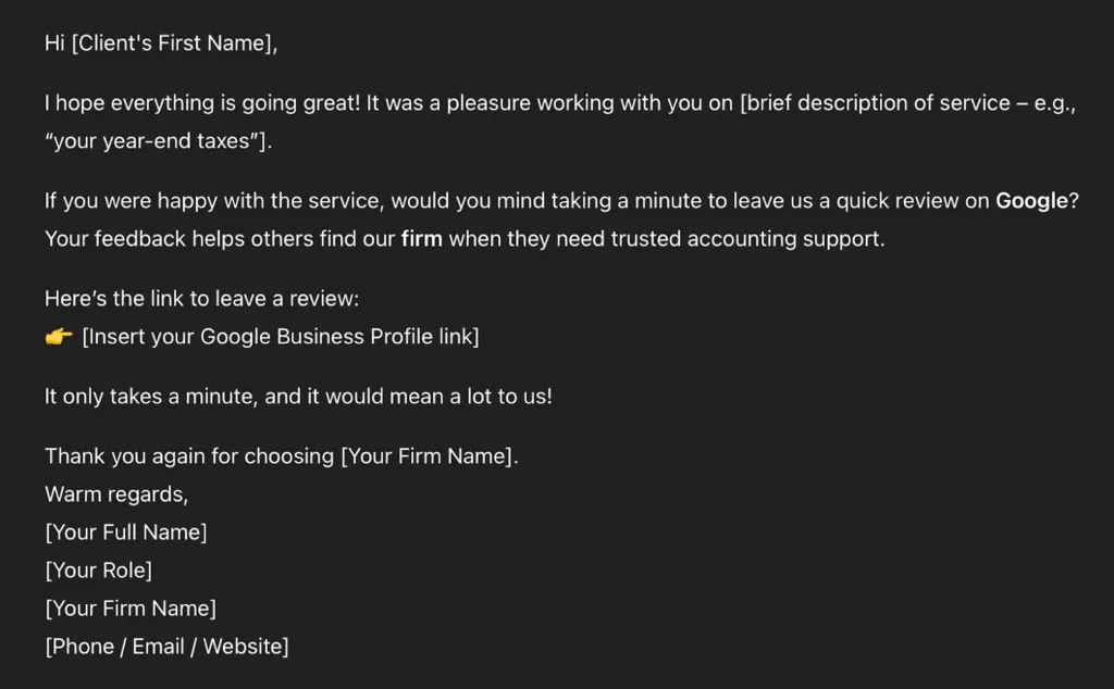 12 seo for accountants