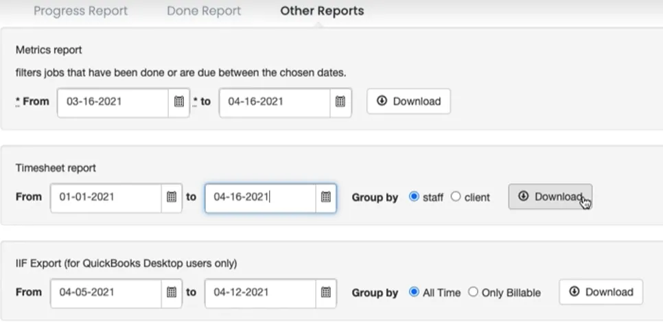 Time tracking and billing capabilities vary