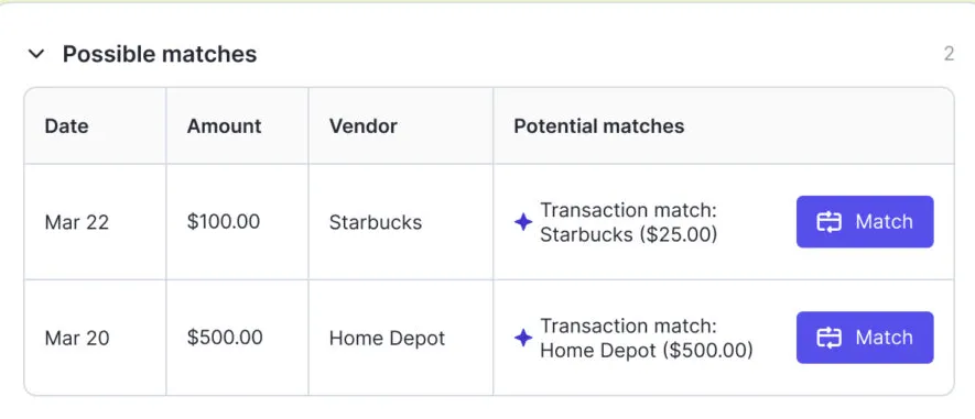 Double AI Bank Feeds