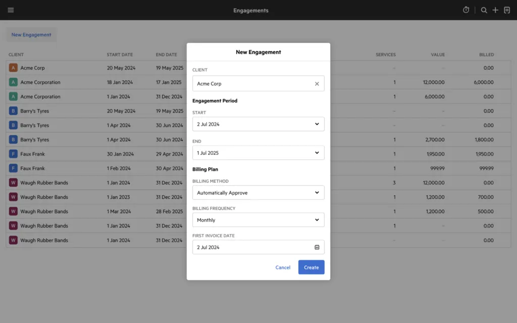 Billing and payment processing