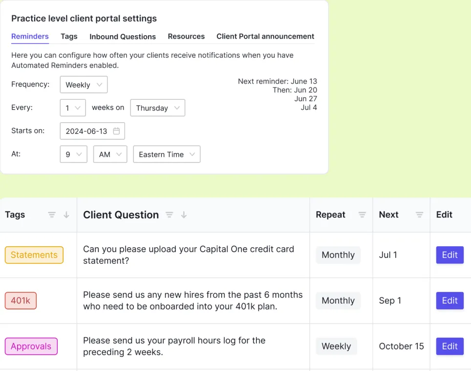 Double Client Portal
