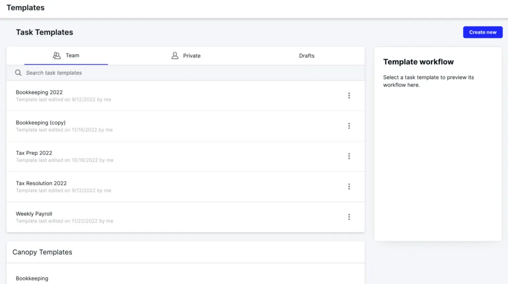 Workflow task management with automation view