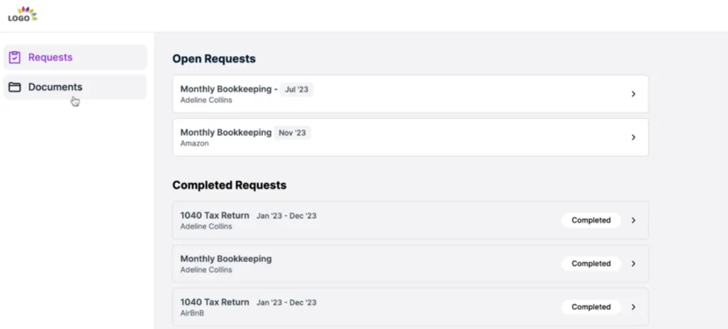 7 - Client portal and communication capabilities