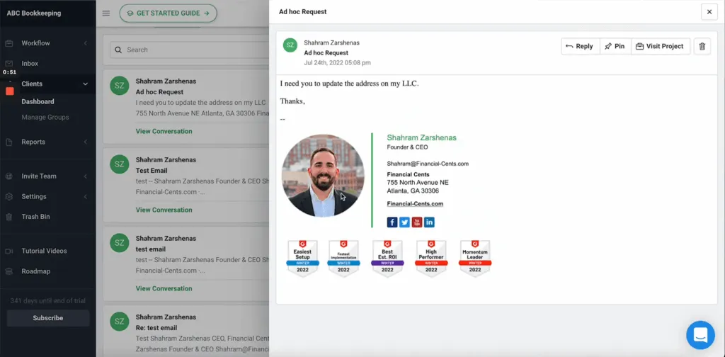 Email integration and collaboration approaches