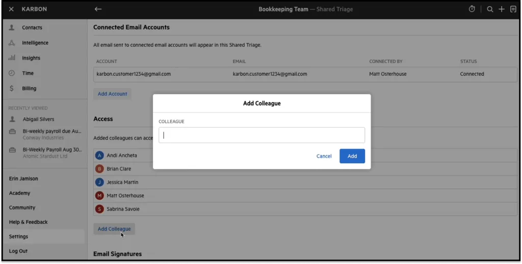 Email integration and collaboration approaches