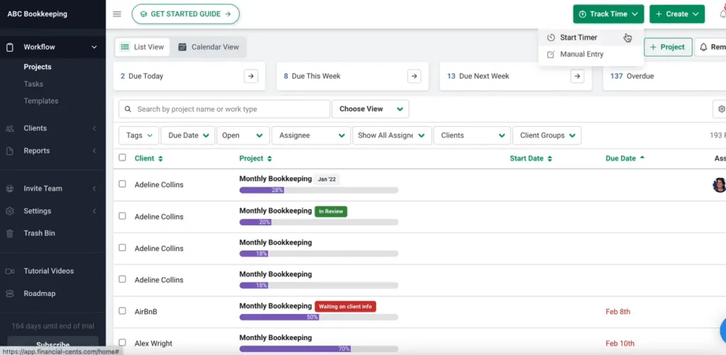 Time tracking and billing approaches differ