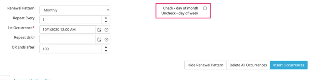 Aero Workflow independent recurring task management system