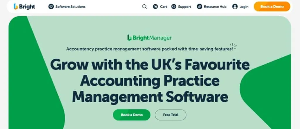 BrightManager practice management interface showing task lists and statutory deadline tracking
