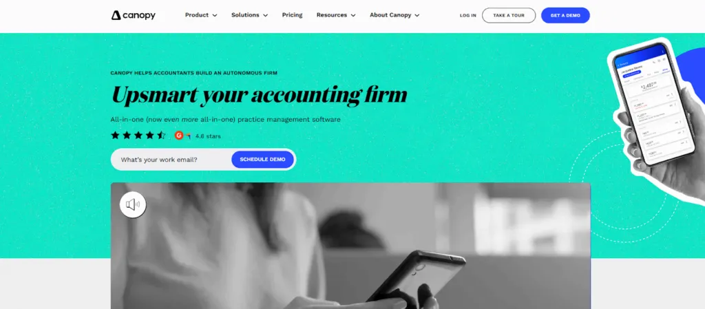 Canopy practice management platform