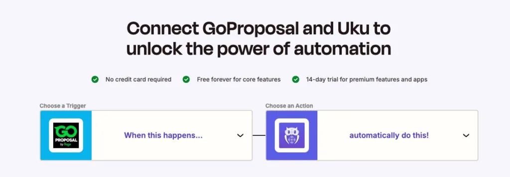 Connect goproposal and uku