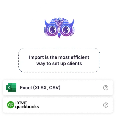 Uku importing clients from Xero in one click