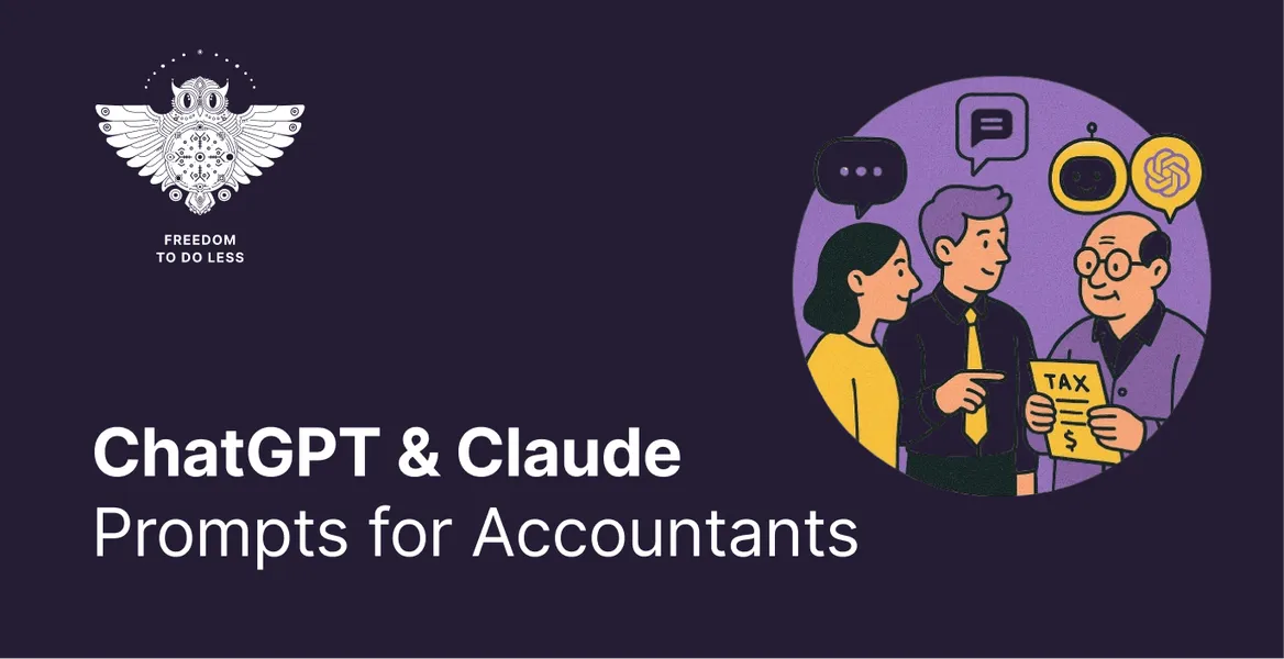 30 ChatGPT & Claude Prompts for CPAs, Accountants and Bookkeepers