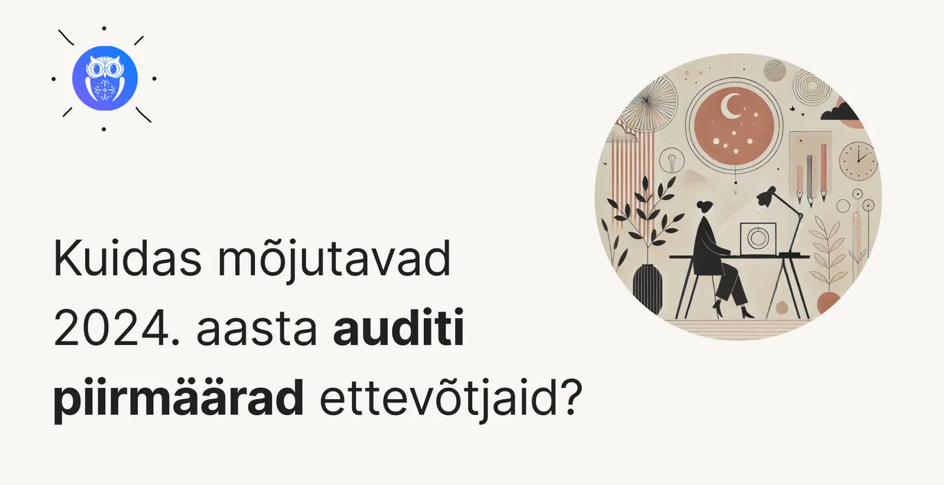 Auditi piirmäärad 2024: mis muutub ettevõtjale? blog post