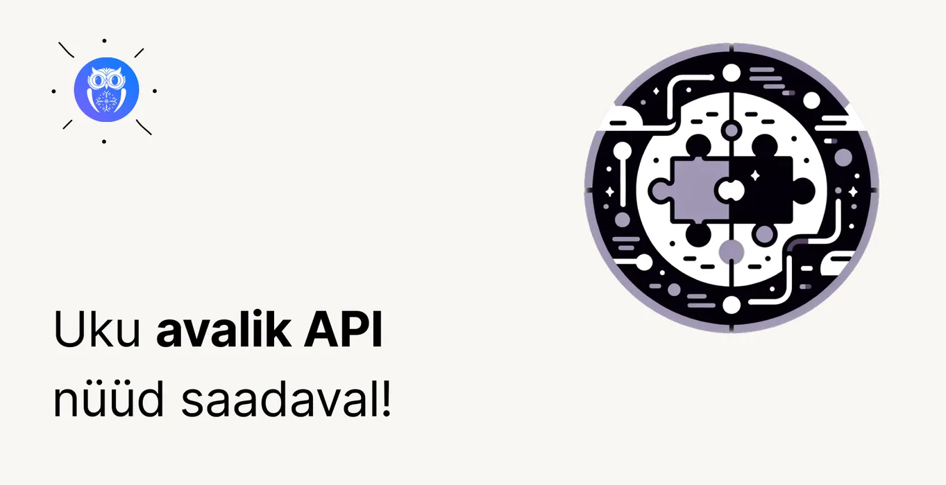Avalik API teeb Ukust andmete tõmbamise veelgi lihtsamaks blog post