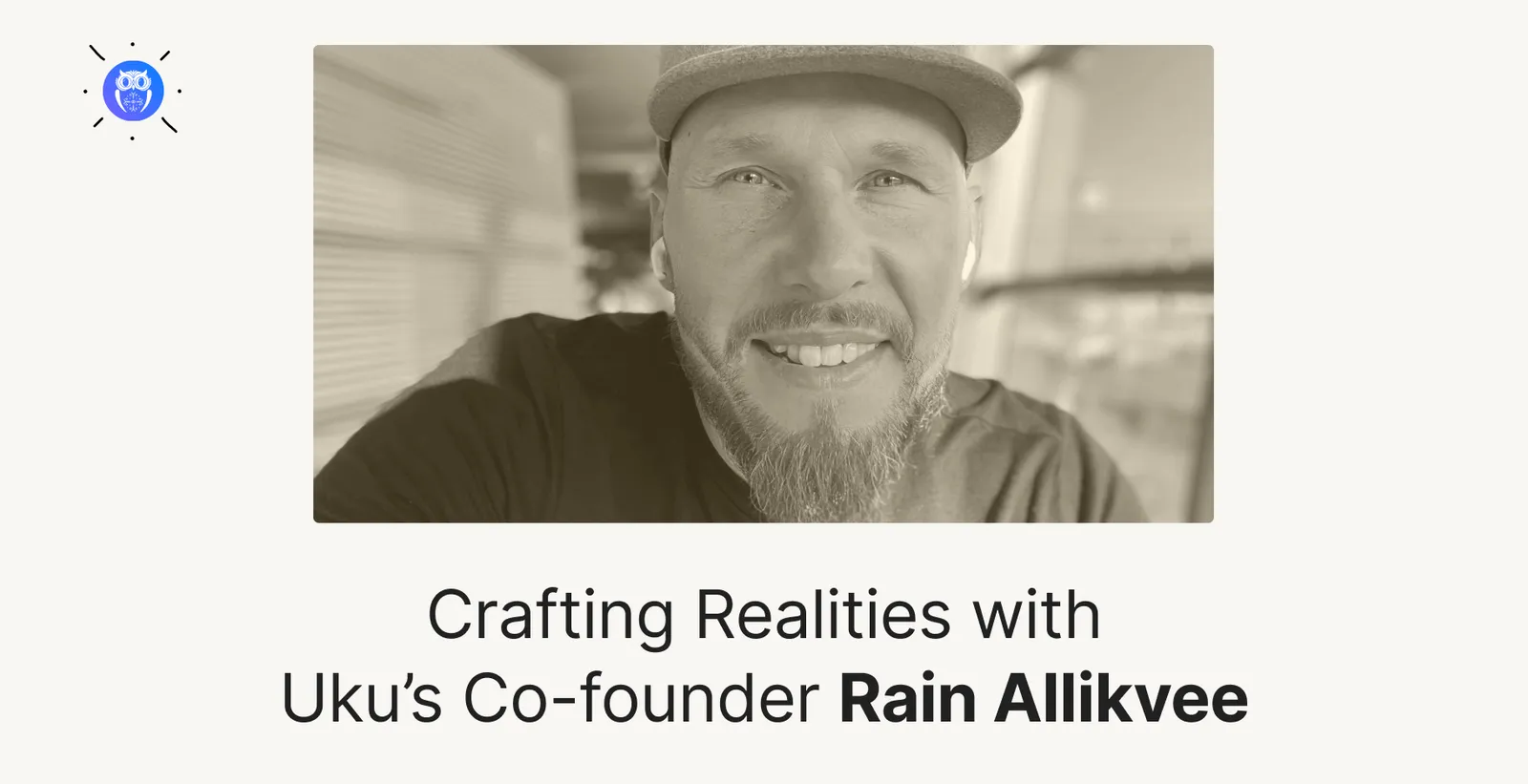 Cover for Rain Allikvee: The Artist Whose Canvas is Technology
