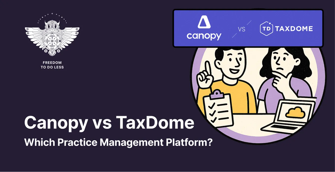 Canopy vs TaxDome (vs Uku): Which Practice Management Platform Actually Fits Your Firm in 2026? blog post