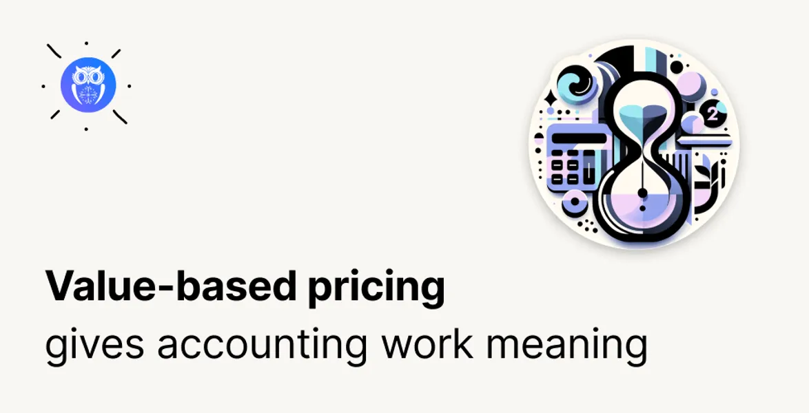 Value-based pricing - top accountant's secret weapon