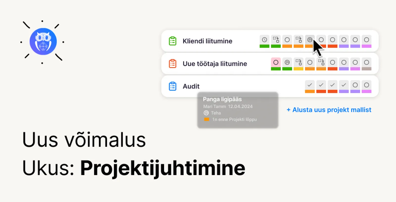 Cover for Uus võimalus Ukus - Projektijuhtimine