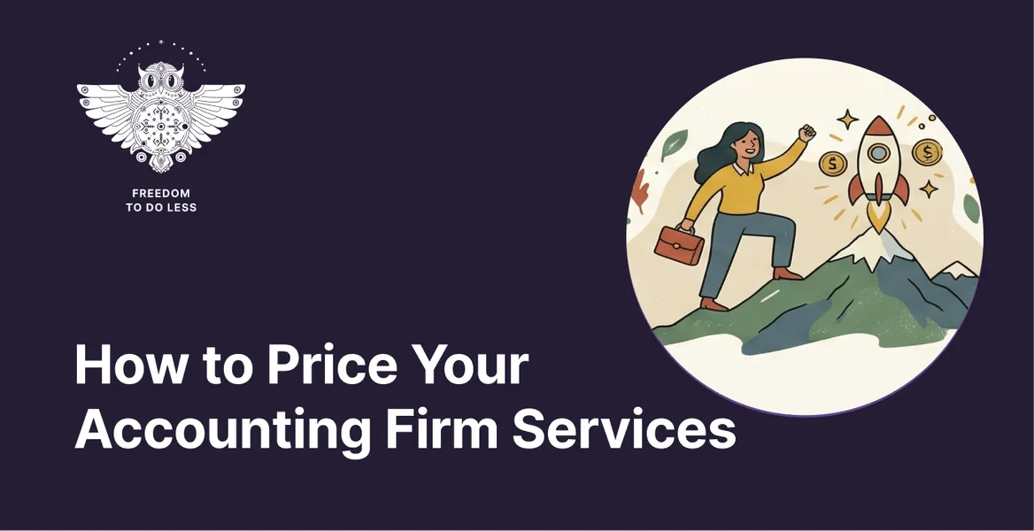 How to Price Your Accounting Firm Services in 2026