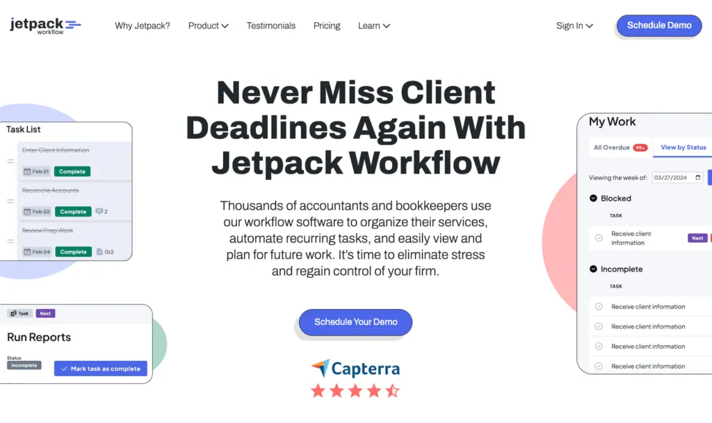 Jetpack Workflow job tracking