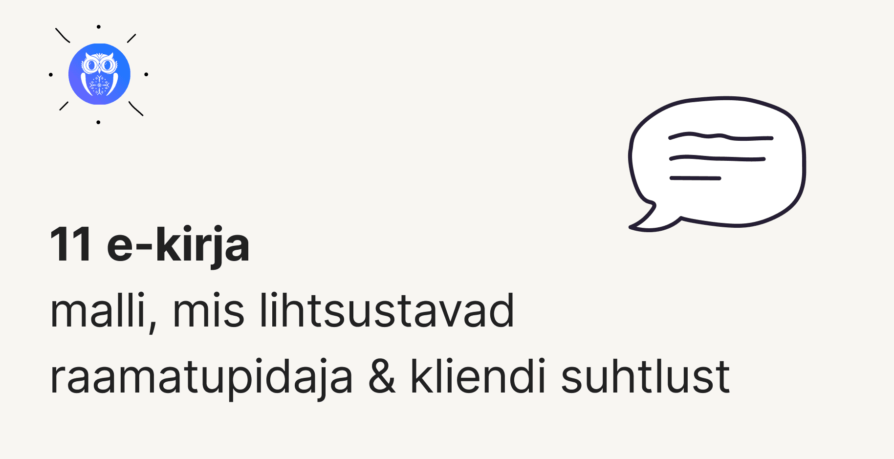 Cover for 11 e-kirja vormistamise näidet raamatupidajatele