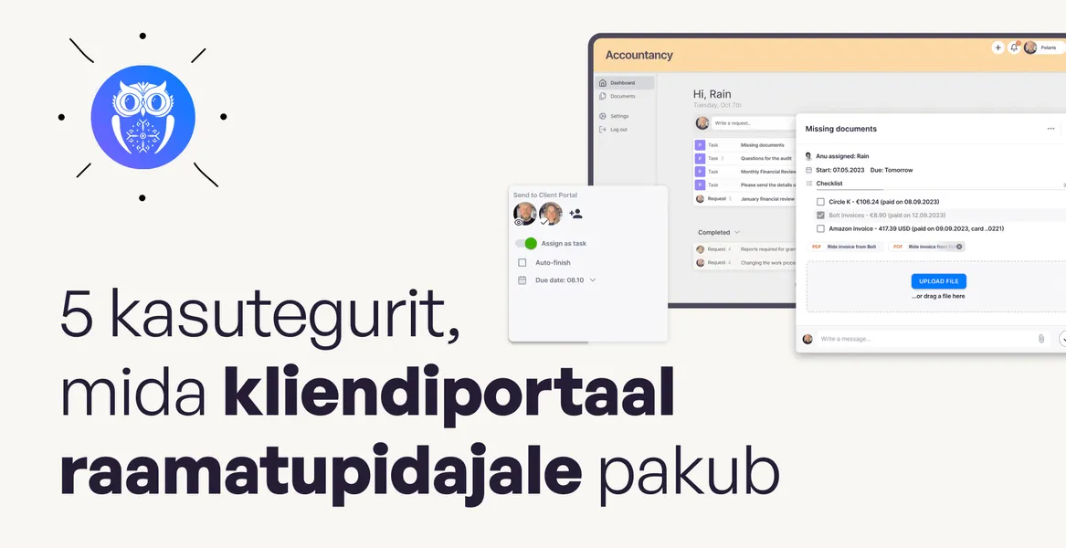5 põhjust raamatupidajana kliendiportaal kasutusele võtta