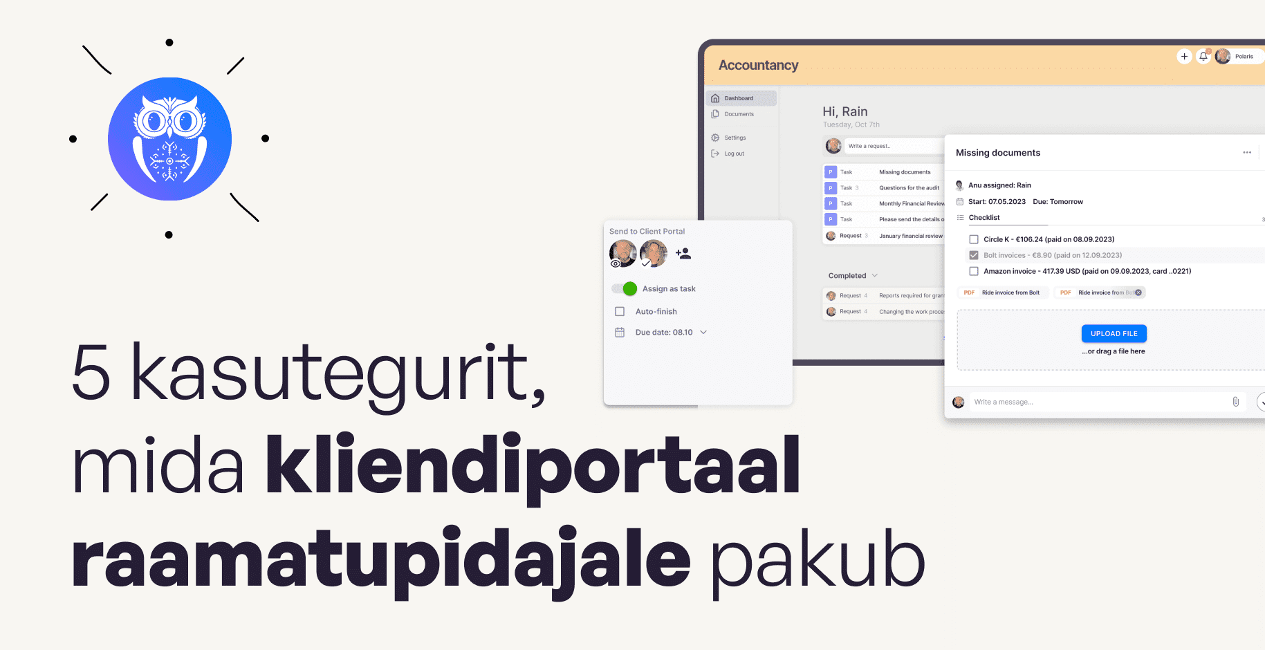 Cover for 5 põhjust raamatupidajana kliendiportaal kasutusele võtta