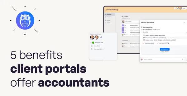 5 Reasons To Use a Client Portal for Accountants and Bookkeepers