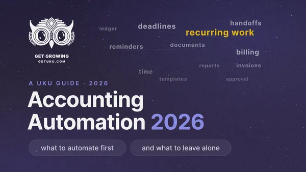 Accounting Automation for Firms: What to Automate First