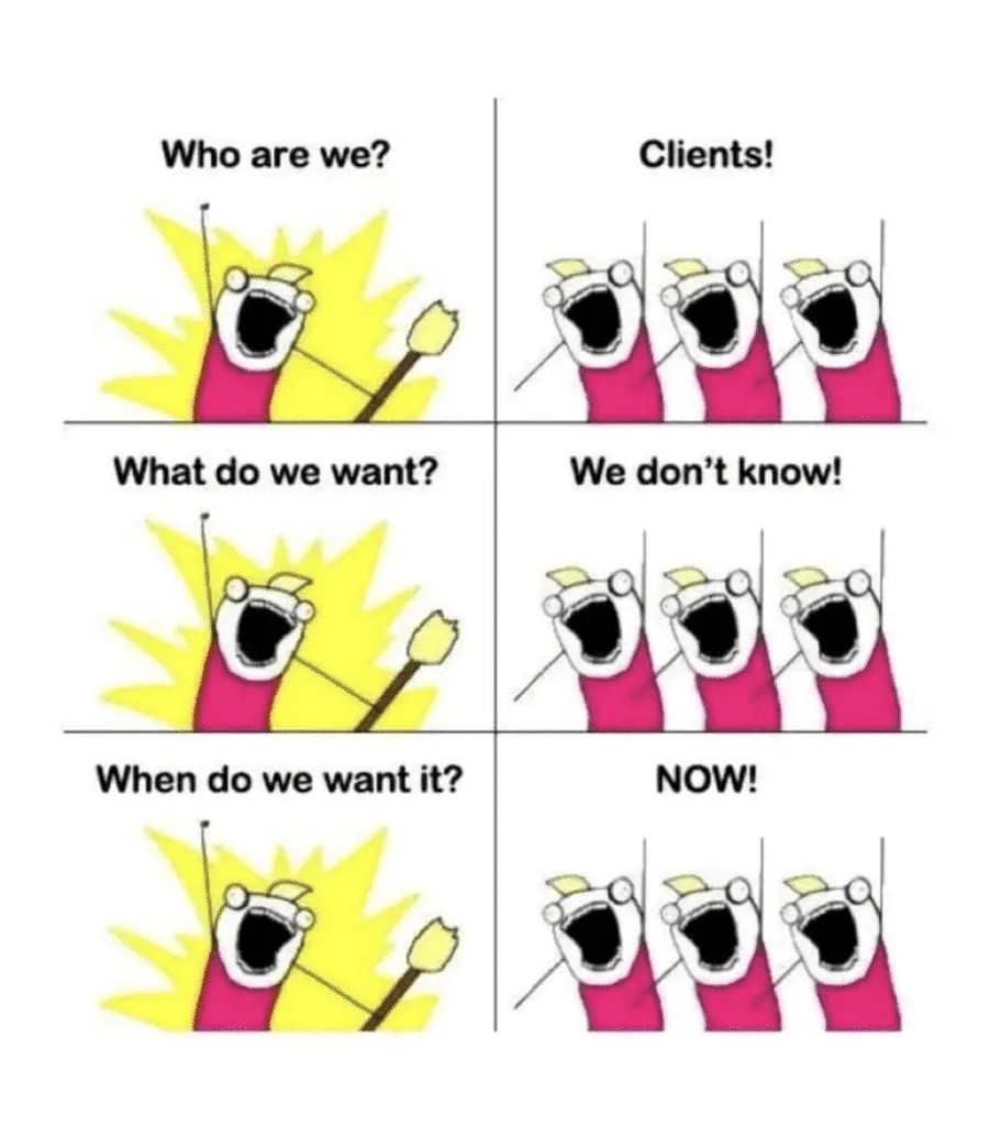 accounting client meme