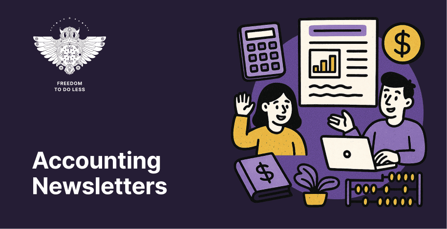 Cover for 11 High-Impact Accounting Newsletters Clients Love