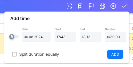 Uku add multible time at once