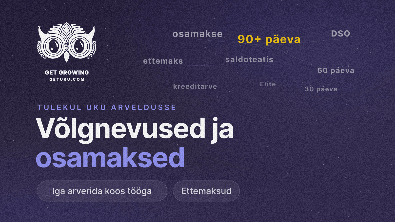 Cover for Uku arvelduse uuendus: võlgnevused, osamaksed ja ettemaksud