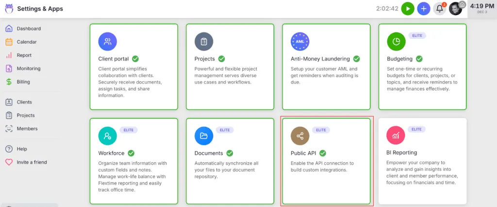 Uku BI reporting and business analytics dashboard