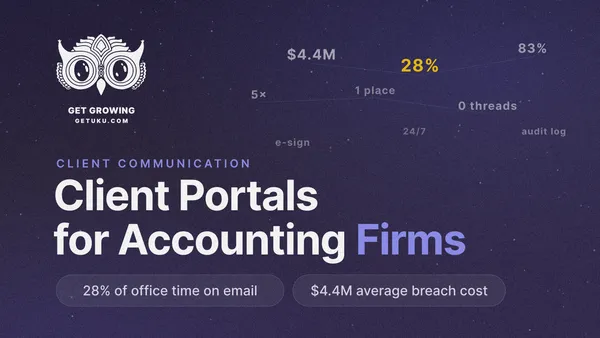 Client Portal for Accounting Firms in 2026: How to Turn Email Chaos into Profitable, Scalable Client Relationships
