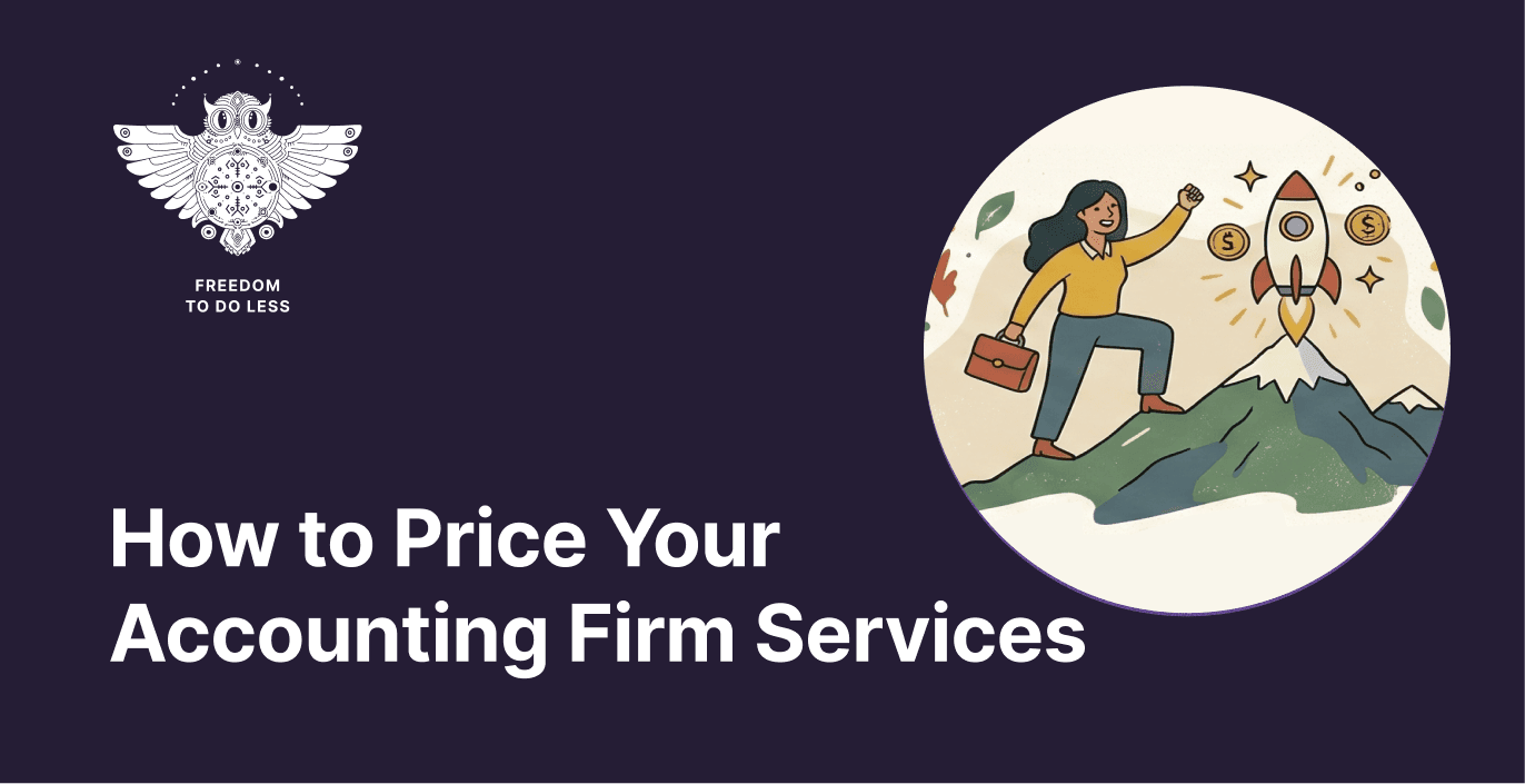Cover for How to Price Your Accounting Firm Services in 2026