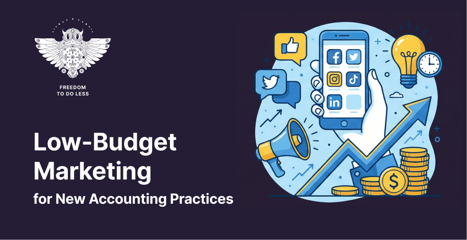 Cover for Introduction to Low-Budget Marketing for New Accounting Practices