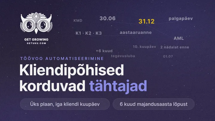 Korduvad ülesanded kliendipõhiste tähtaegadega