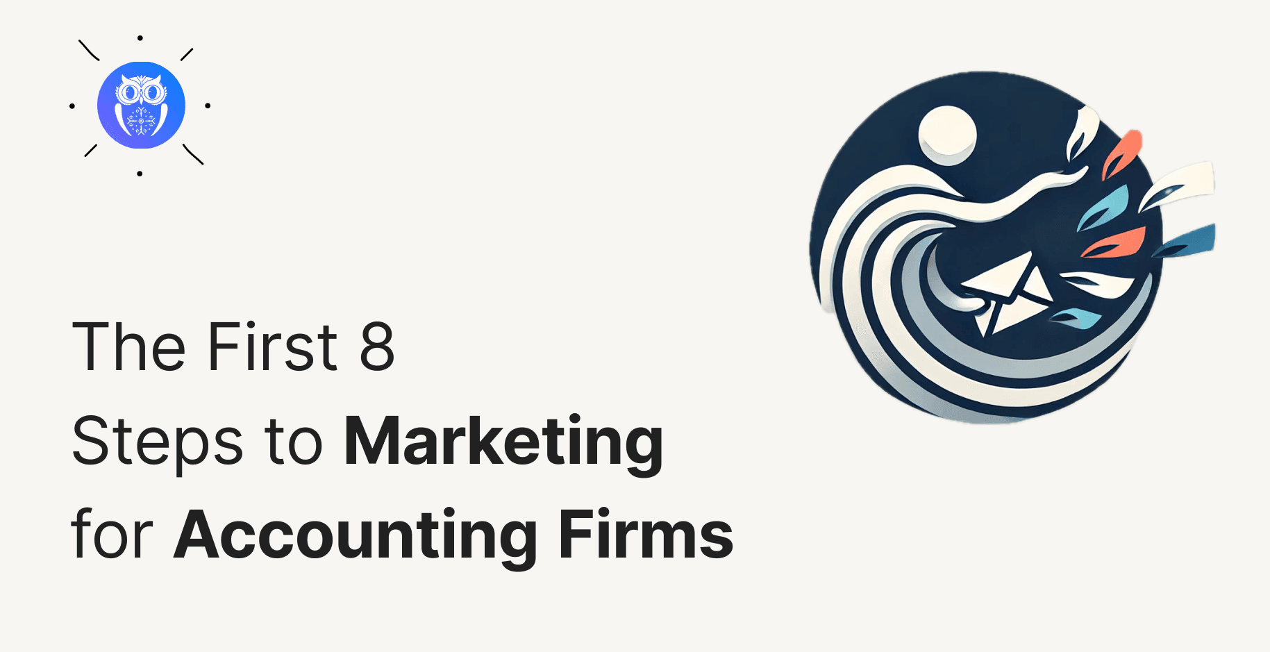 Cover for 8 First Steps in Marketing for Accountants and Bookkeepers