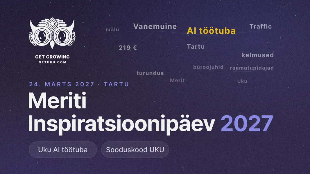 Meriti Inspiratsioonipäev 2027: programm, piletid ja sooduskood