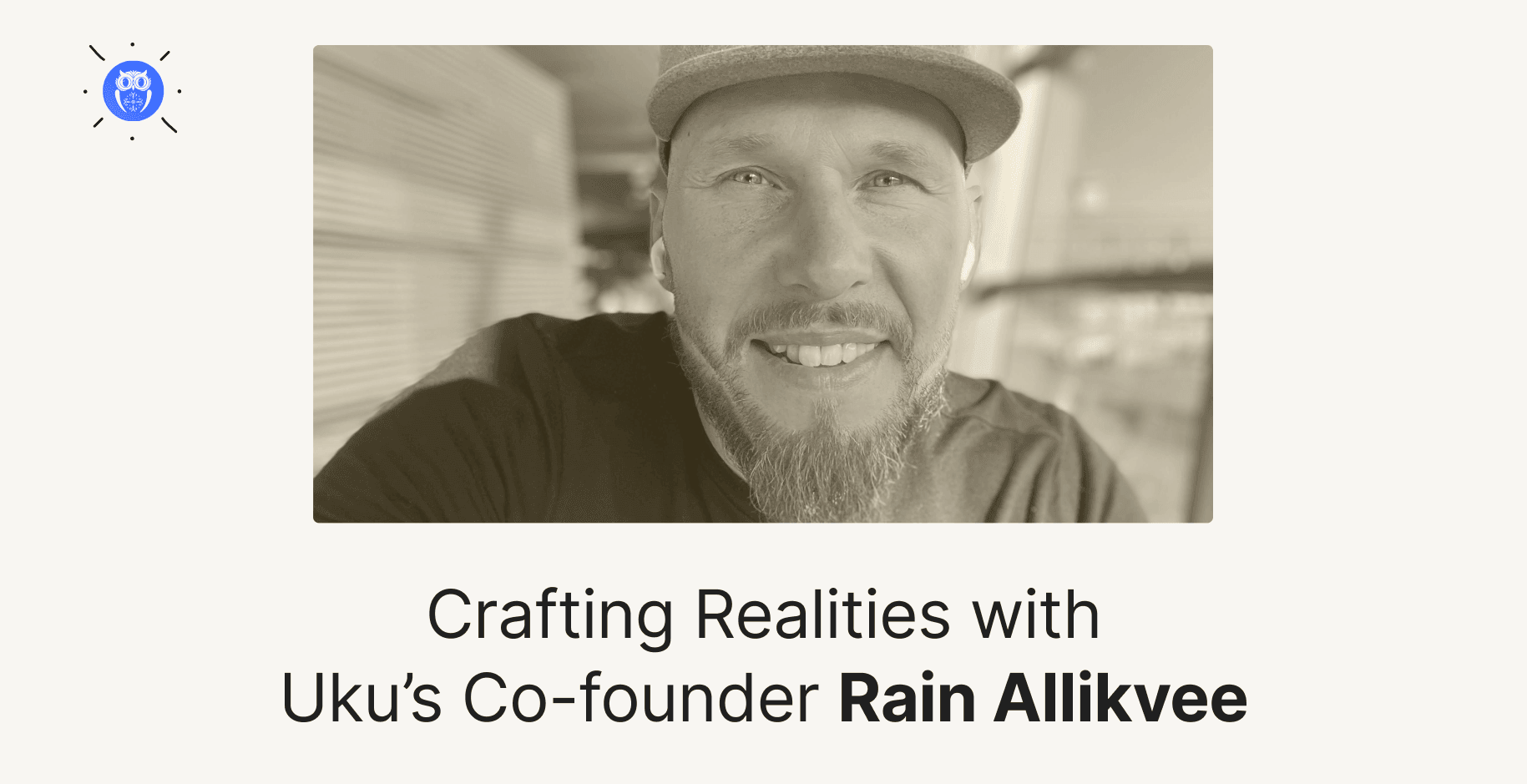 Cover for Rain Allikvee: The Artist Whose Canvas is Technology