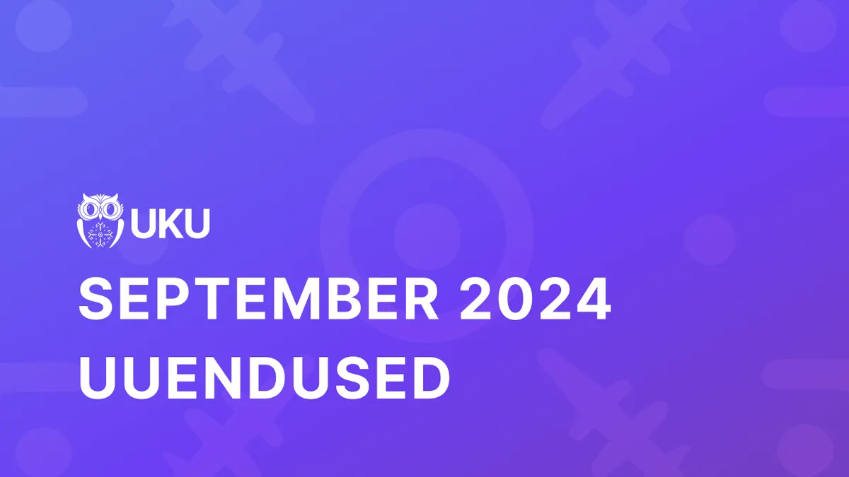 Uku septembri uuendused 2024 webinar cover