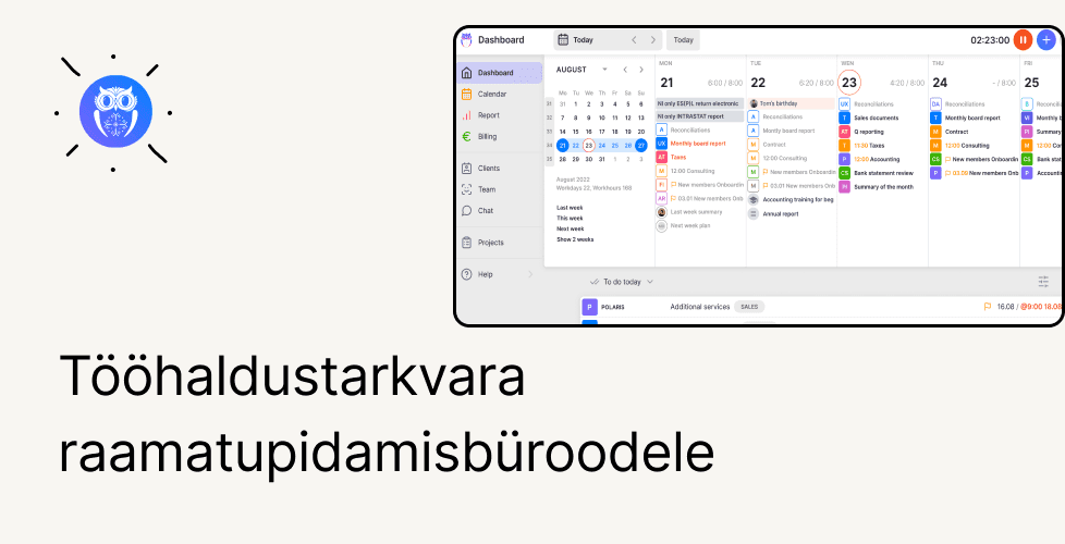 Cover for Tööhaldustarkvara raamatupidajale