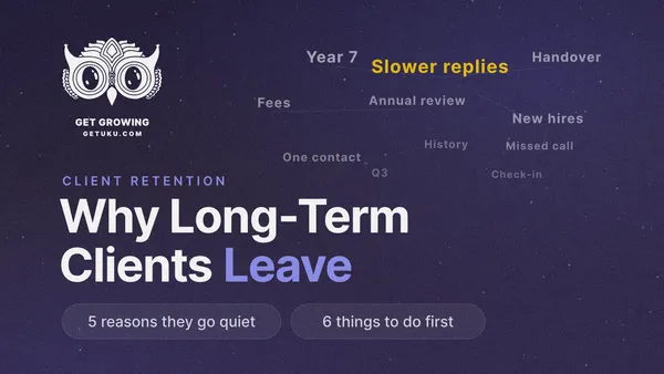 Why Long-Term Clients Leave Your Accounting Firm