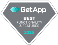 GetApp Best Functionality & Features 2025