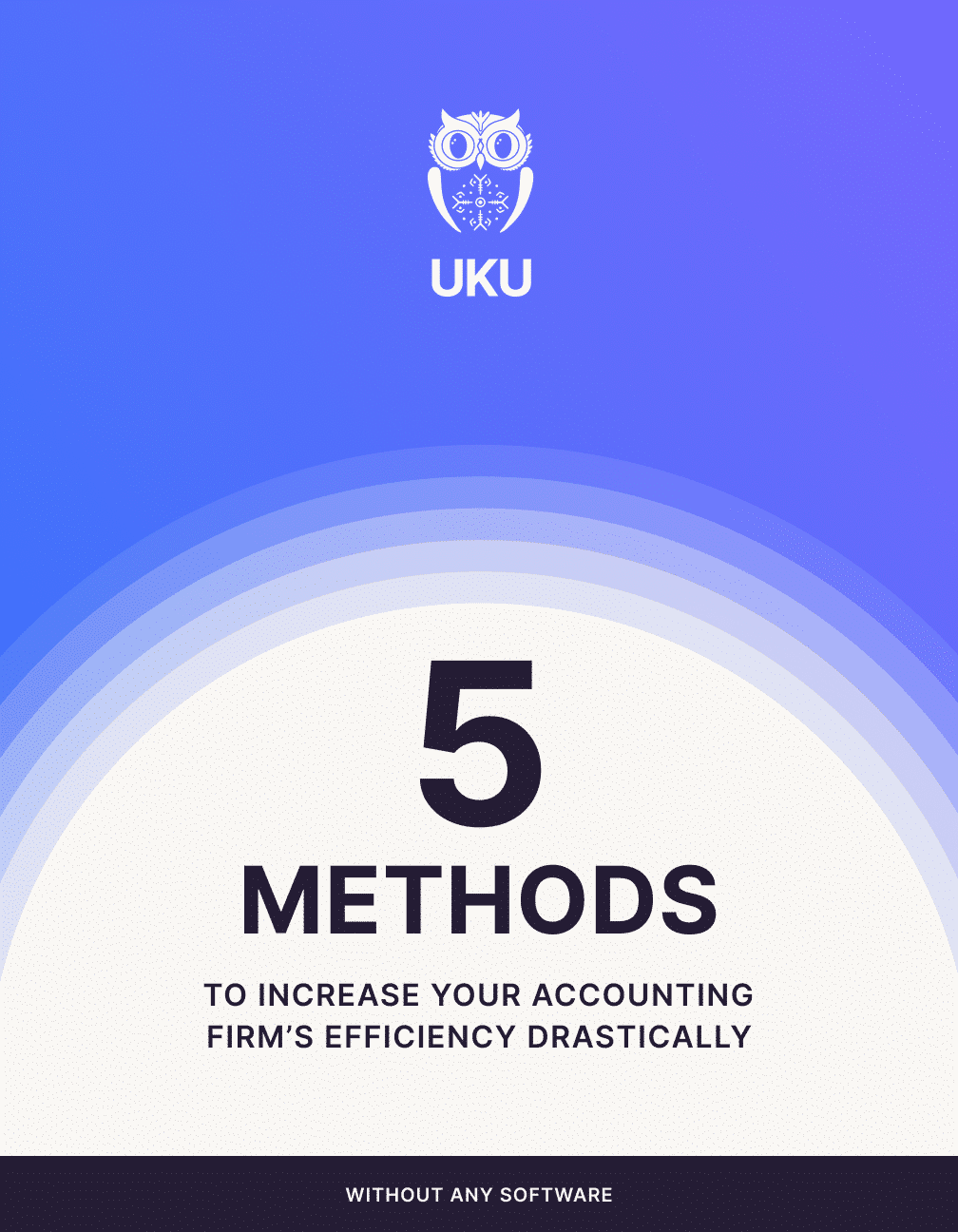 Uku e-book — 5 methods to increase your accounting firm's efficiency